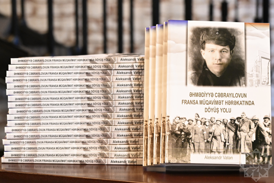 Ahmadiyya Djabraïlov, héros de la Résistance française, au cœur d’un livre présenté à Bakou Xeber basligi